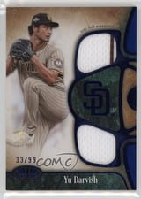2026 Topps Tier One Tier One Relics Yu Darvish #T1R-YDA card