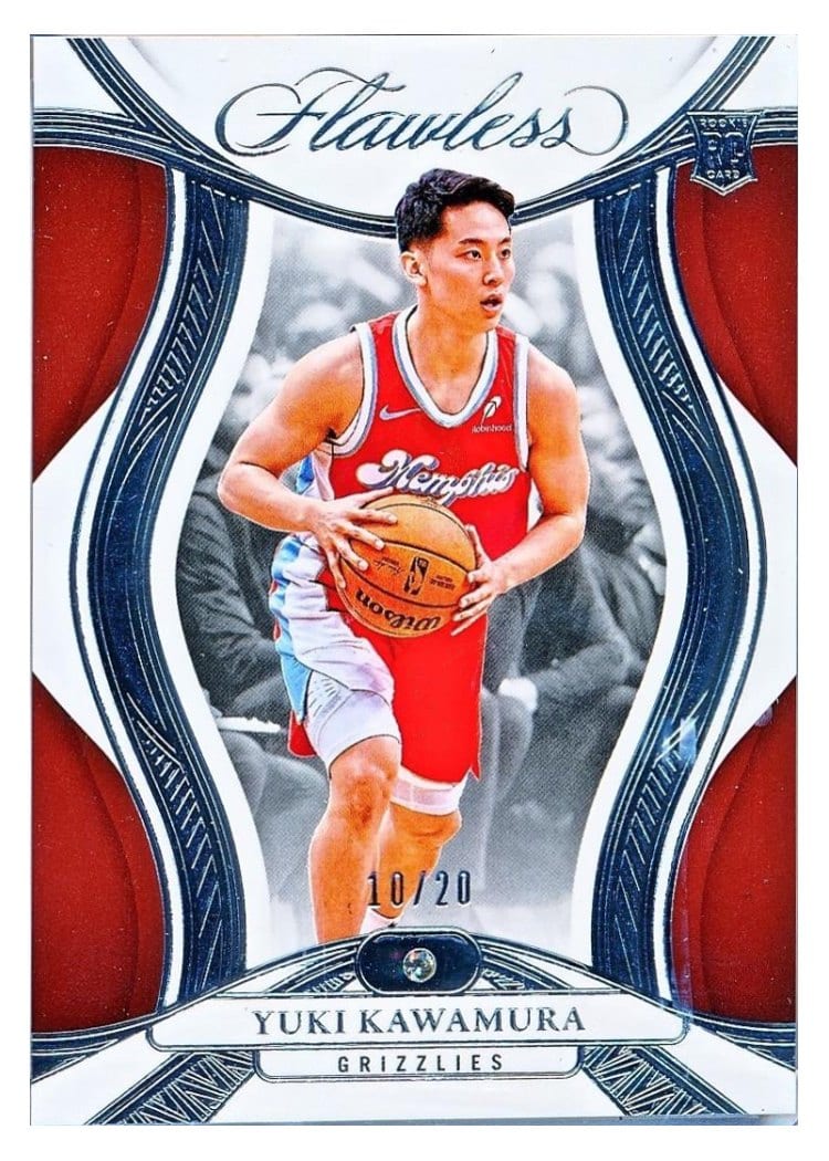 2024-25 Panini Flawless Base Gems Yuki Kawamura #69 card