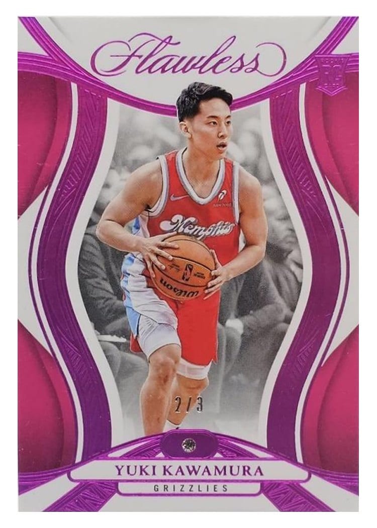 2024-25 Panini Flawless Base Gems Yuki Kawamura #69 card