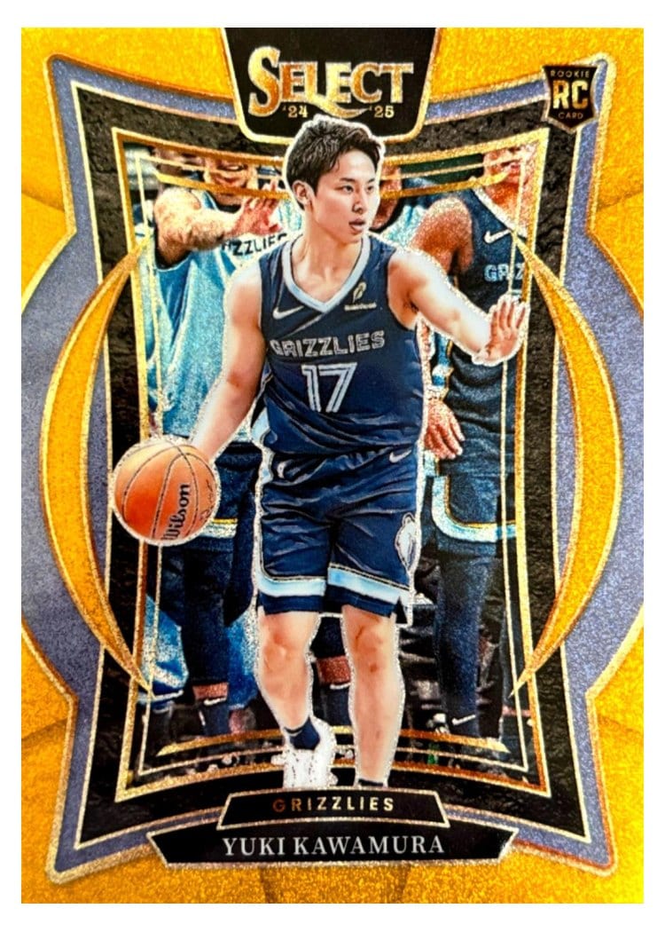 2024-25 Panini Select Base Set Yuki Kawamura #76 card