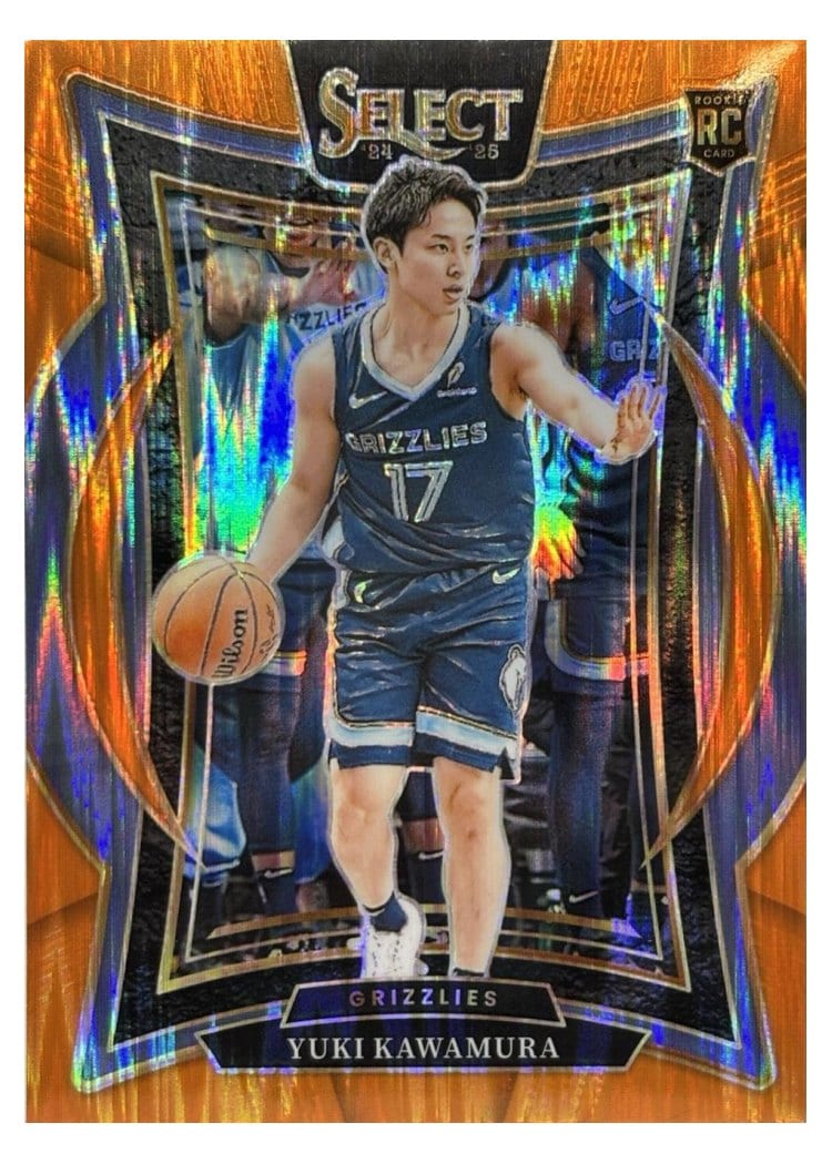 2024-25 Panini Select Base Set Yuki Kawamura #76 card