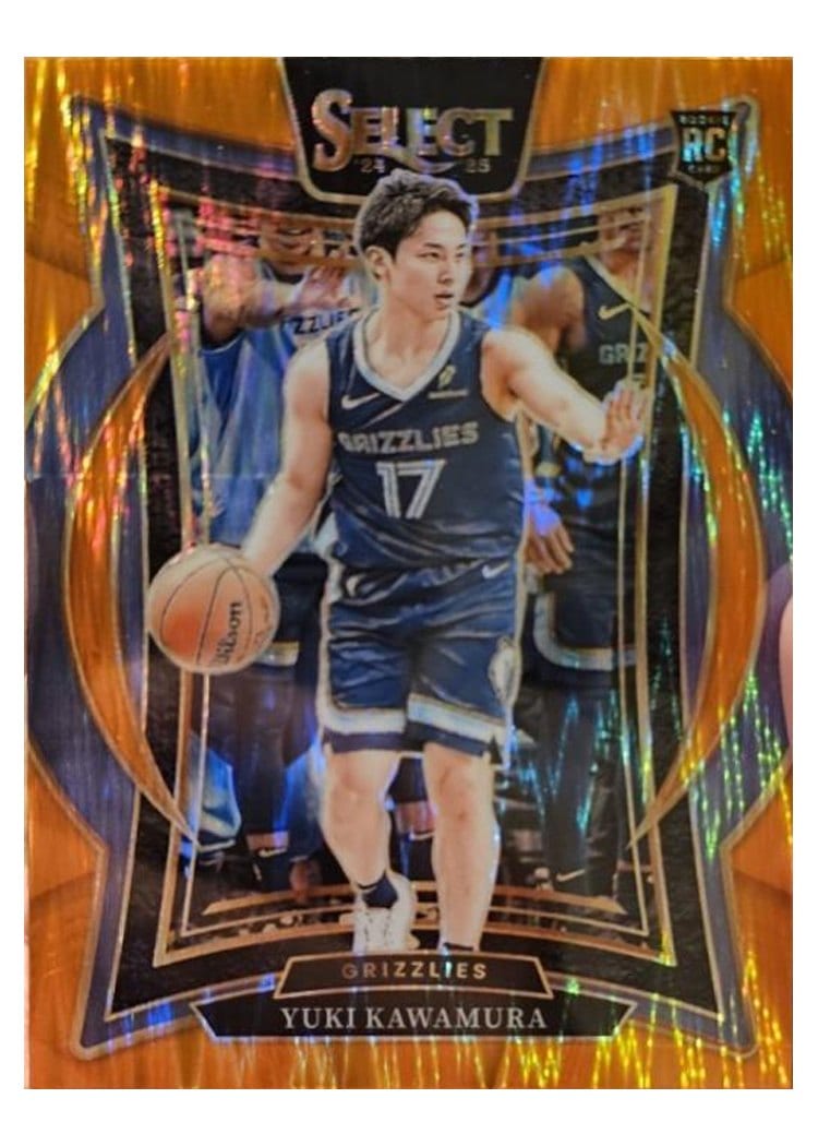 2024-25 Panini Select Base Set Yuki Kawamura #76 card