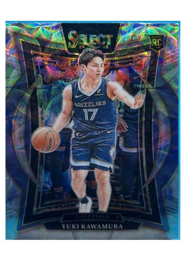 2024-25 Panini Select Base Set Yuki Kawamura #76 card