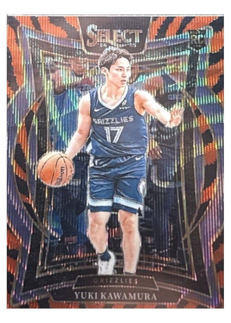 2024-25 Panini Select Base Set Yuki Kawamura #76 card