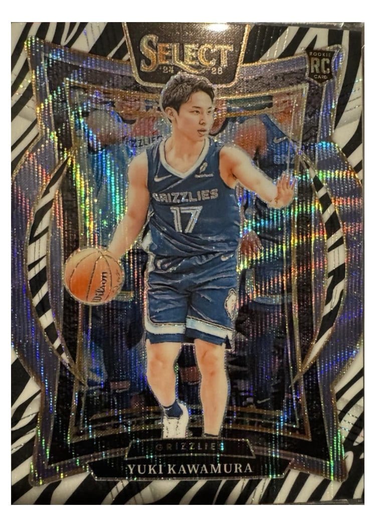 2024-25 Panini Select Base Set Yuki Kawamura #76 card
