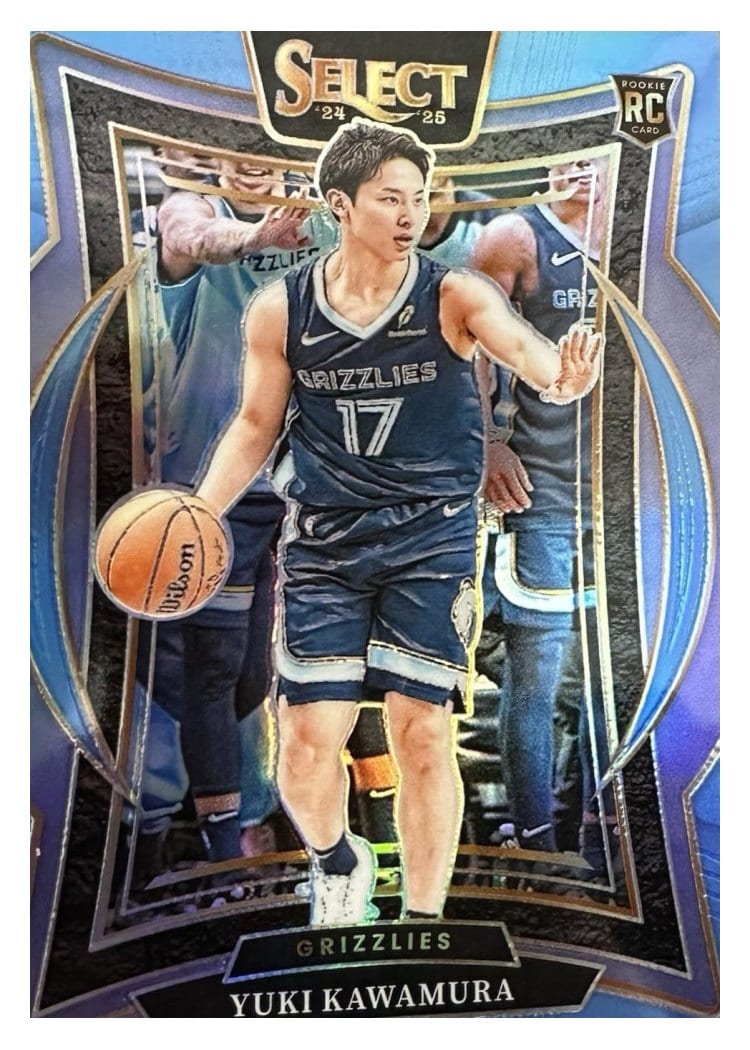2024-25 Panini Select Base Set Yuki Kawamura #76 card