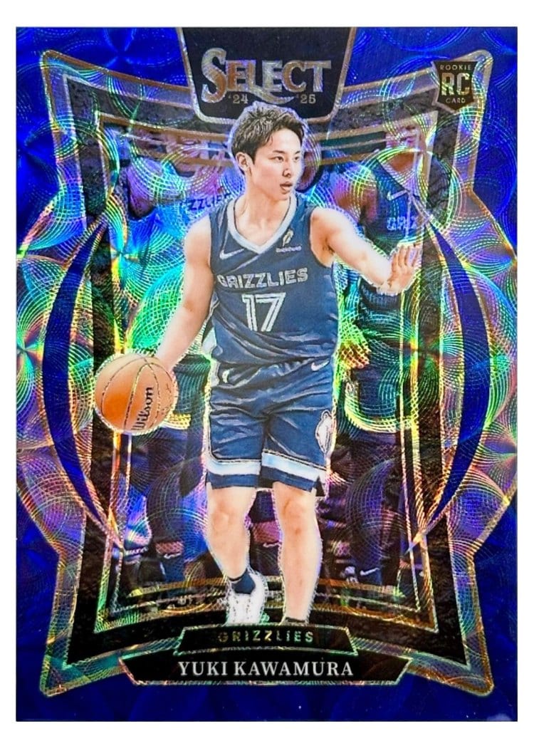 2024-25 Panini Select Base Set Yuki Kawamura #76 card