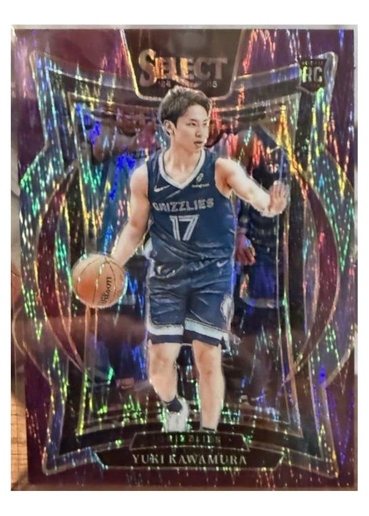 2024-25 Panini Select Base Set Yuki Kawamura #76 card