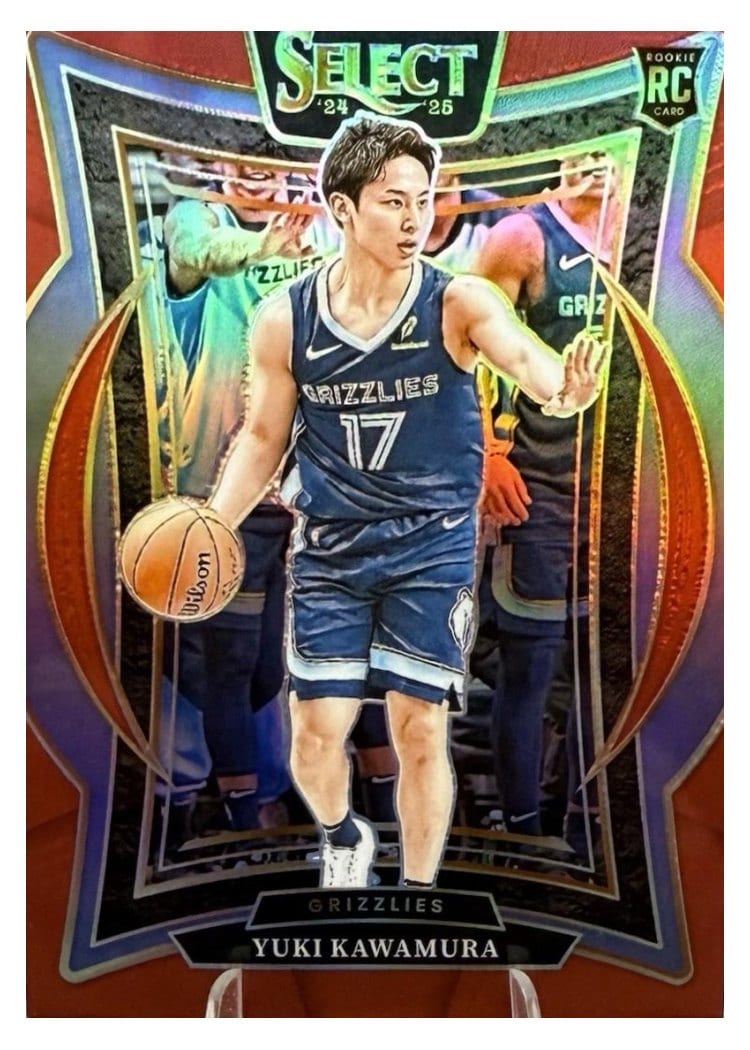 2024-25 Panini Select Base Set Yuki Kawamura #76 card
