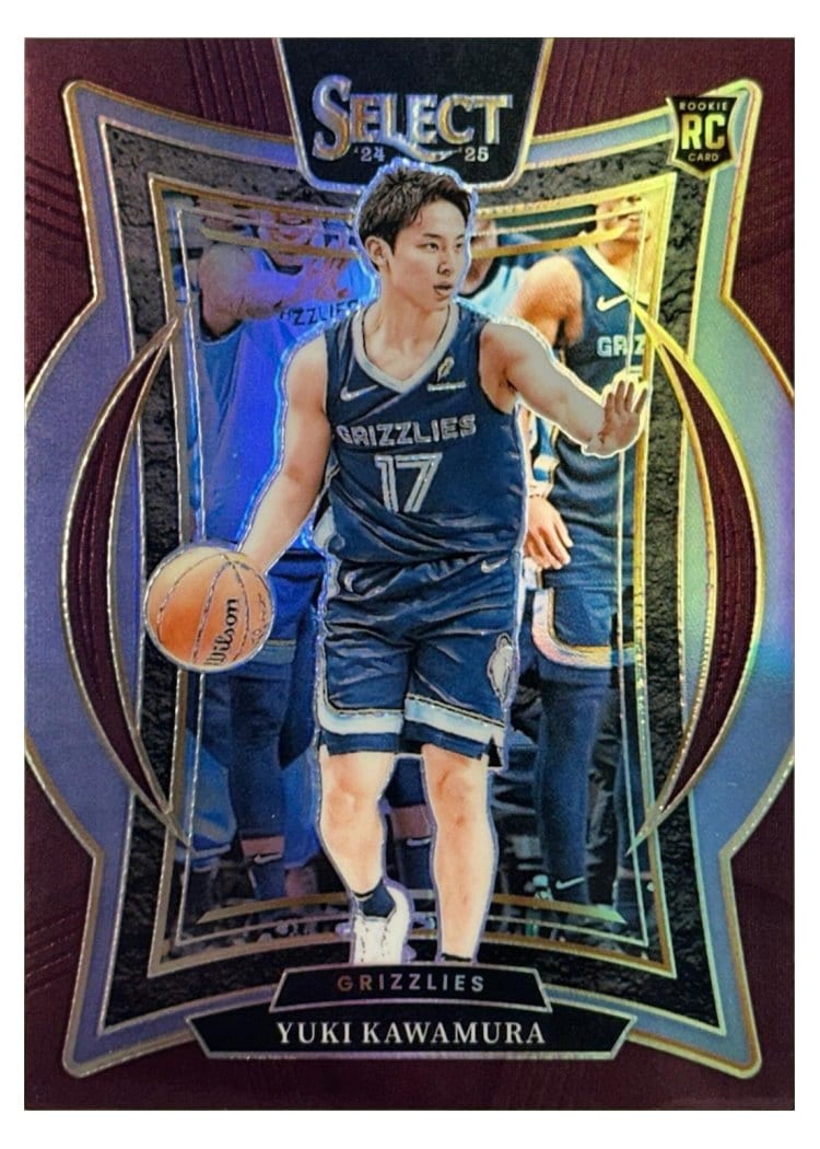2024-25 Panini Select Base Set Yuki Kawamura #76 card