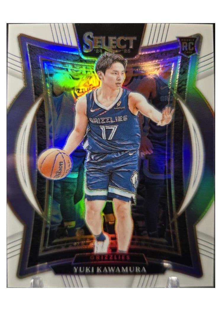 2024-25 Panini Select Base Set Yuki Kawamura #76 card