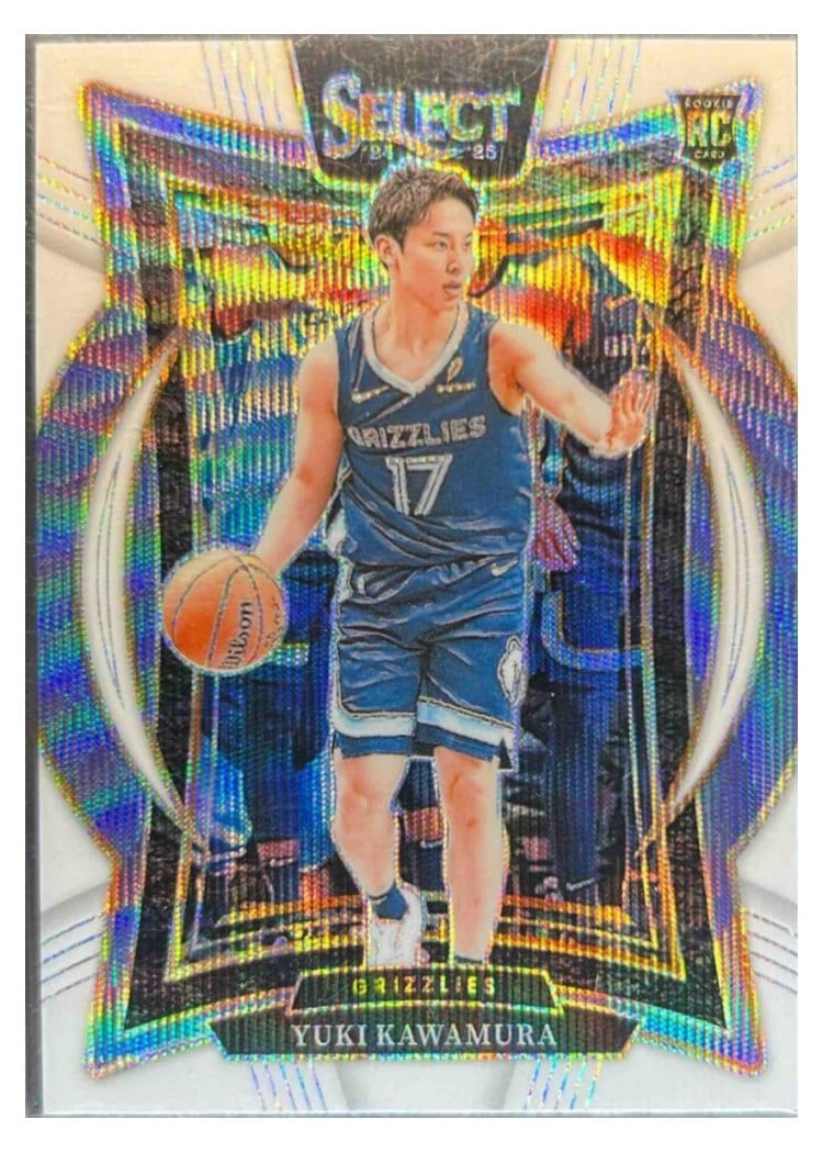 2024-25 Panini Select Base Set Yuki Kawamura #76 card