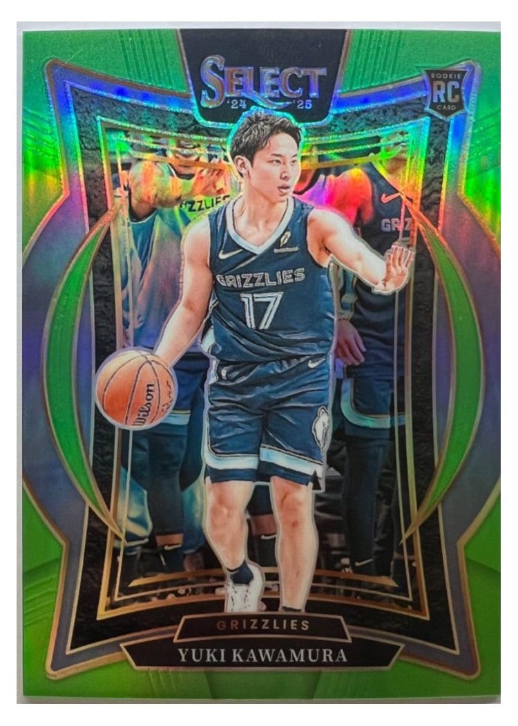 2024-25 Panini Select Base Set Yuki Kawamura #76 card