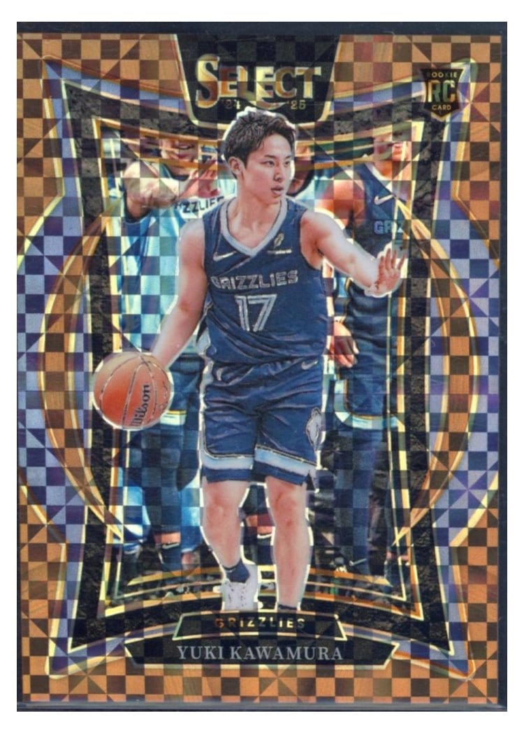 2024-25 Panini Select Base Set Yuki Kawamura #76 card