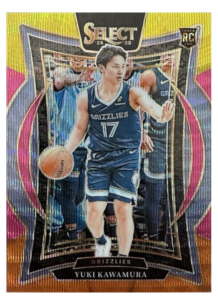2024-25 Panini Select Base Set Yuki Kawamura #76 card