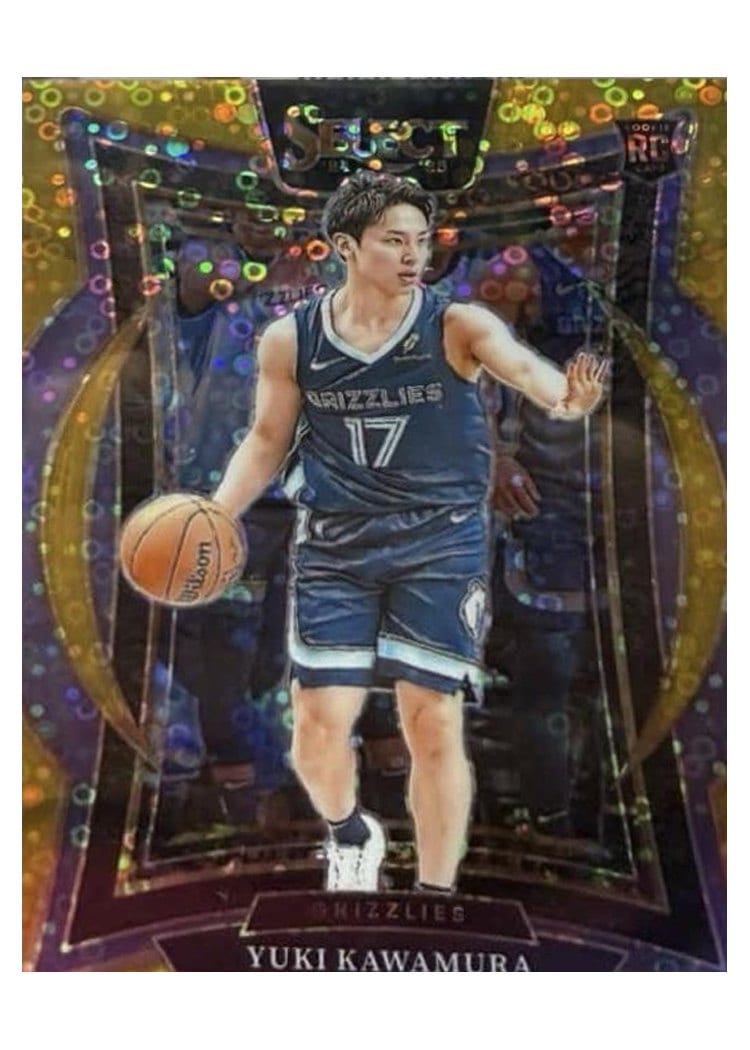 2024-25 Panini Select Base Set Yuki Kawamura #76 card