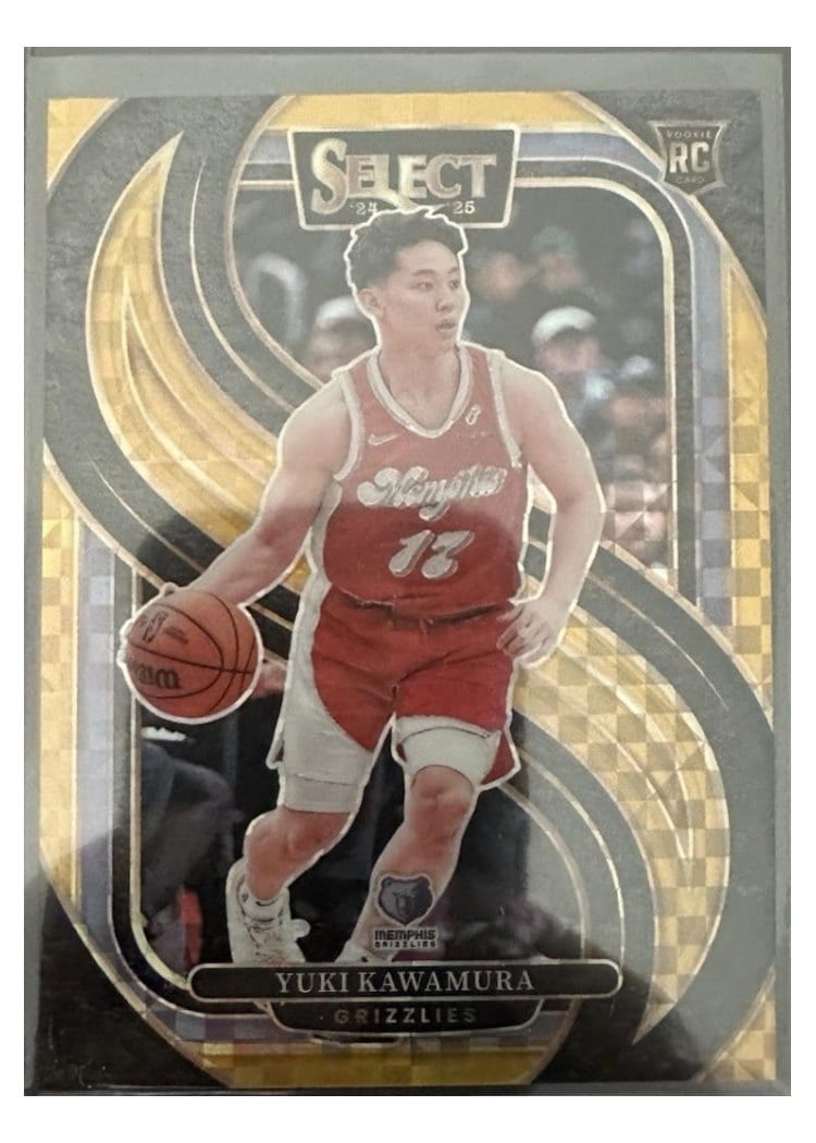 2024-25 Panini Select Base Set Yuki Kawamura #76 card