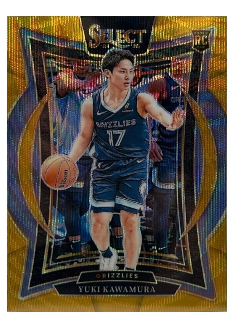2024-25 Panini Select Base Set Yuki Kawamura #76 card