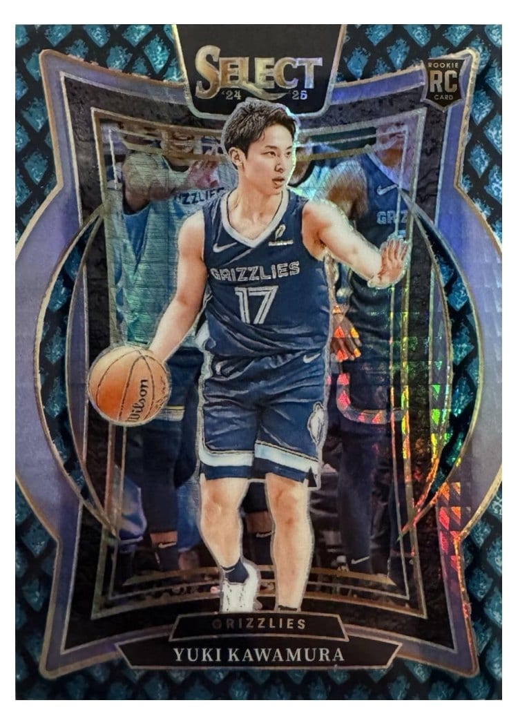 2024-25 Panini Select Base Set Yuki Kawamura #76 card