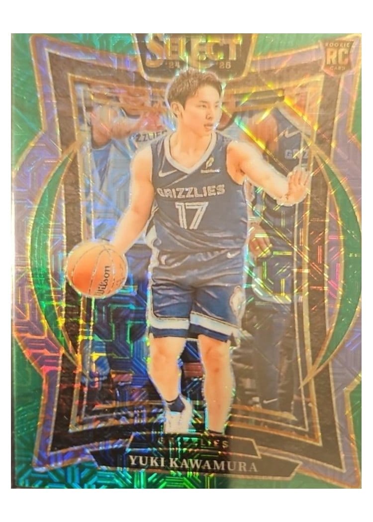 2024-25 Panini Select Base Set Yuki Kawamura #76 card