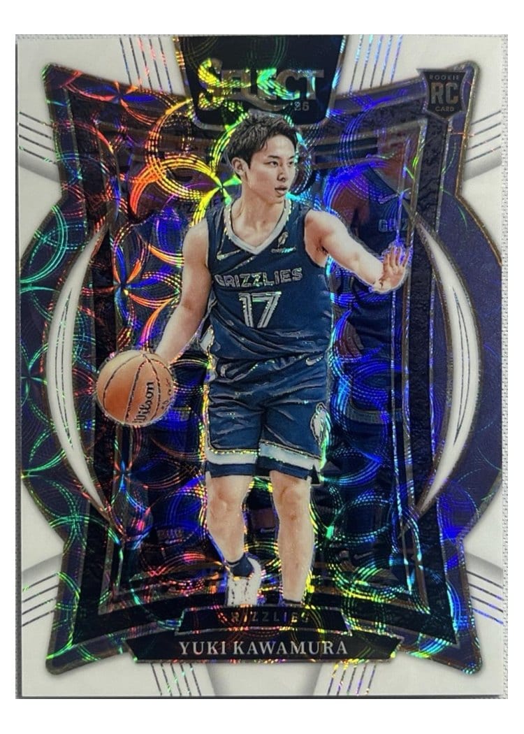 2024-25 Panini Select Base Set Yuki Kawamura #76 card