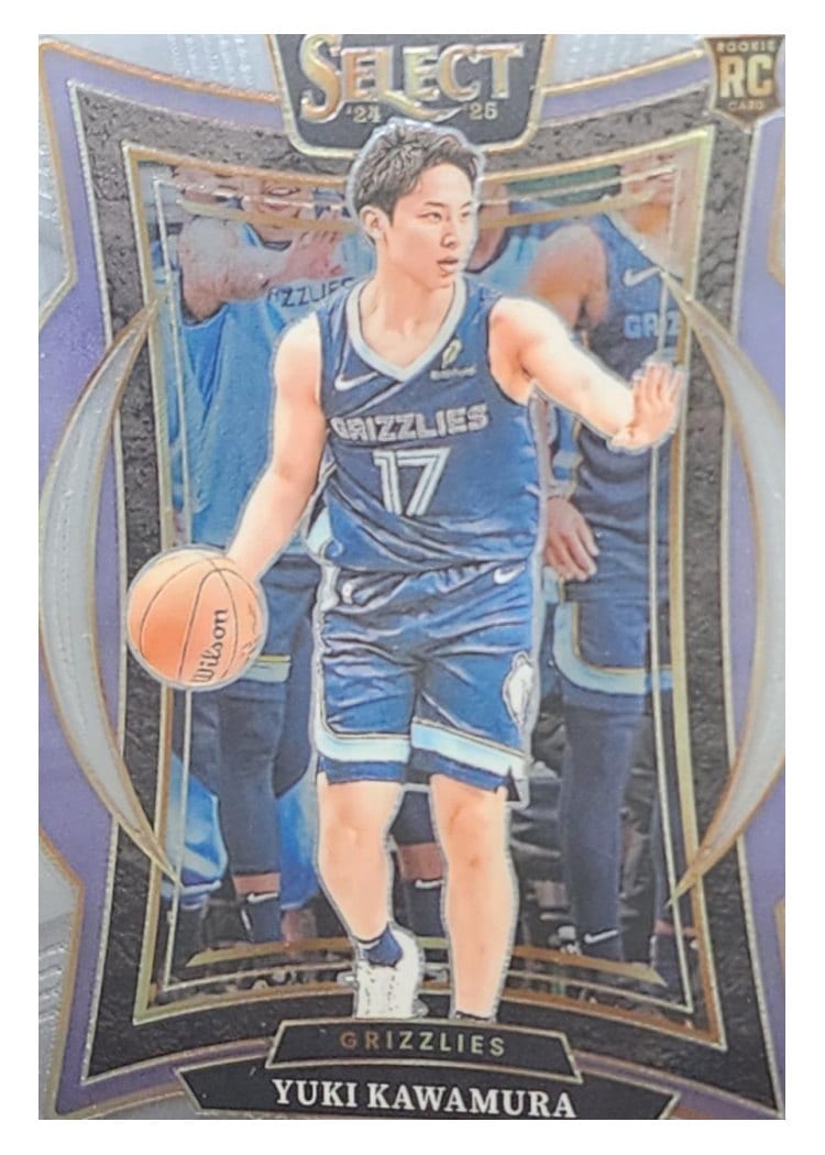 2024-25 Panini Select Base Set Yuki Kawamura #76 card