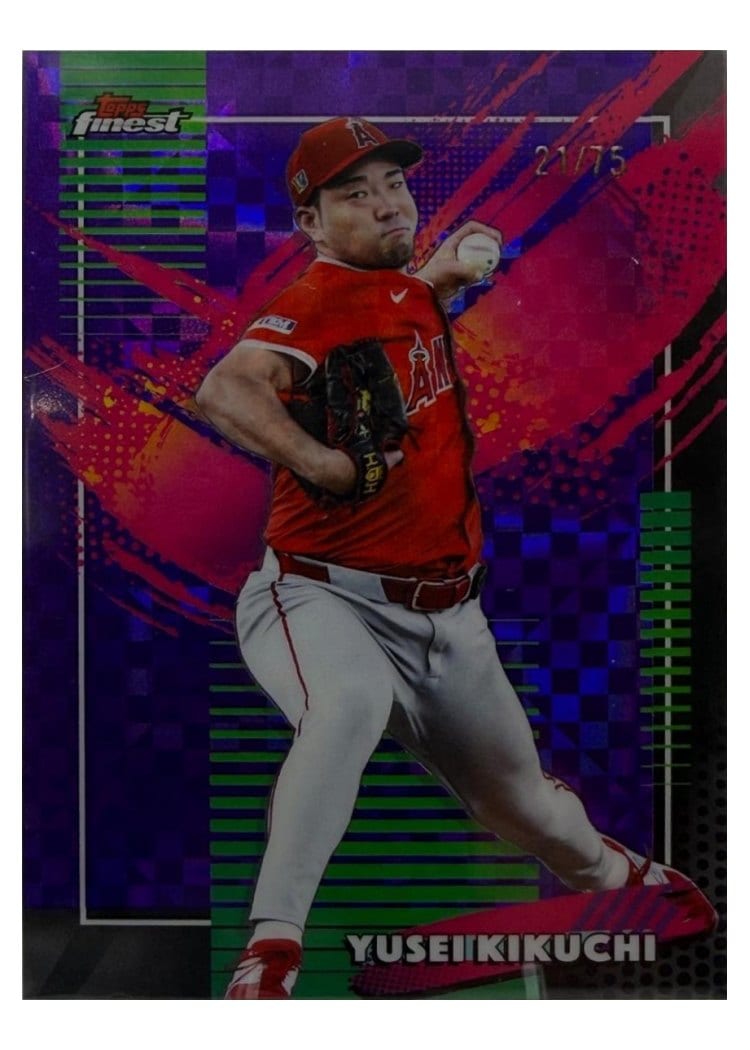 2026 Topps Finest Yusei Kikuchi #217 card