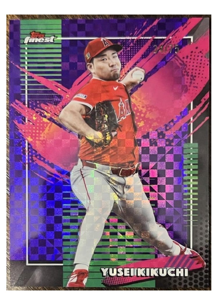 2026 Topps Finest Yusei Kikuchi #217 card