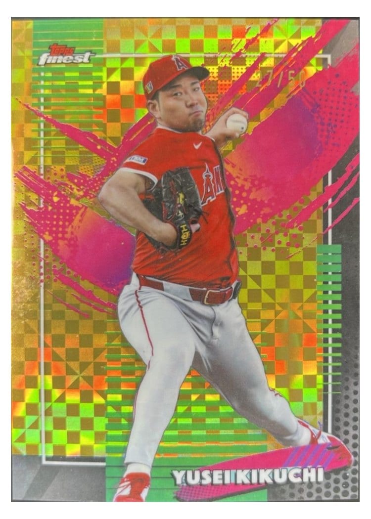 2026 Topps Finest Yusei Kikuchi #217 card