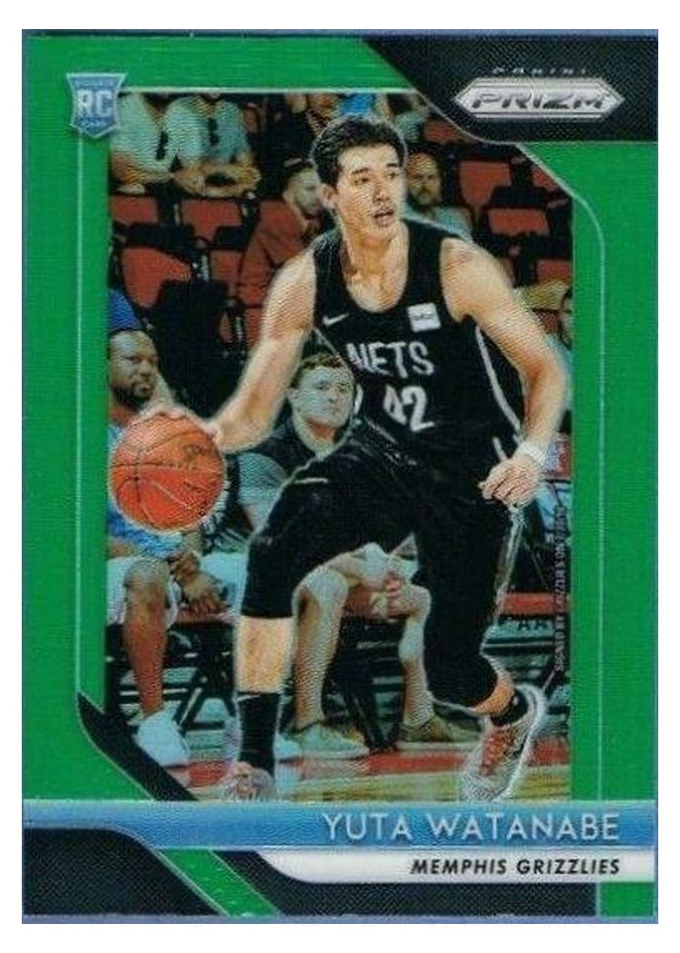2018-19 Panini Prizm Base Set Yuta Watanabe #146 card