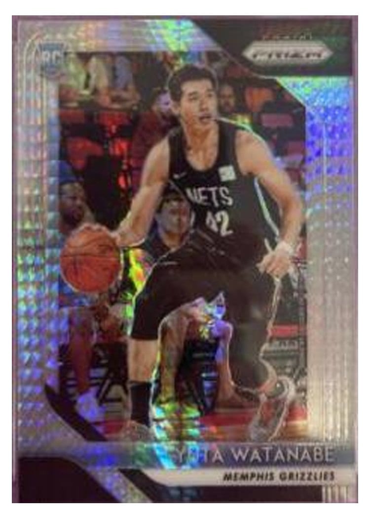 2018-19 Panini Prizm Base Set Yuta Watanabe #146 card