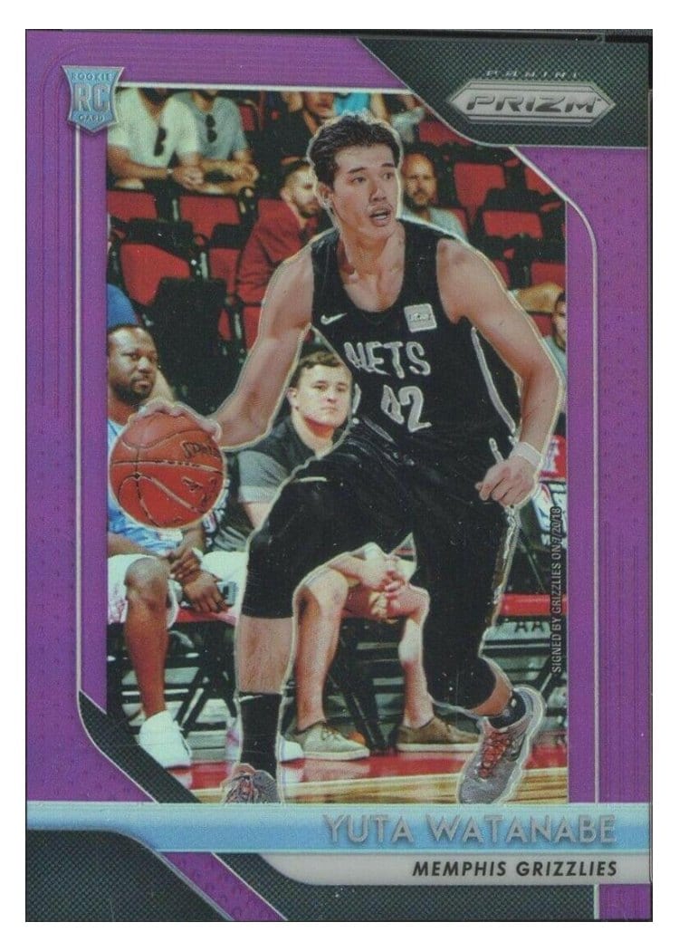 2018-19 Panini Prizm Base Set Yuta Watanabe #146 card
