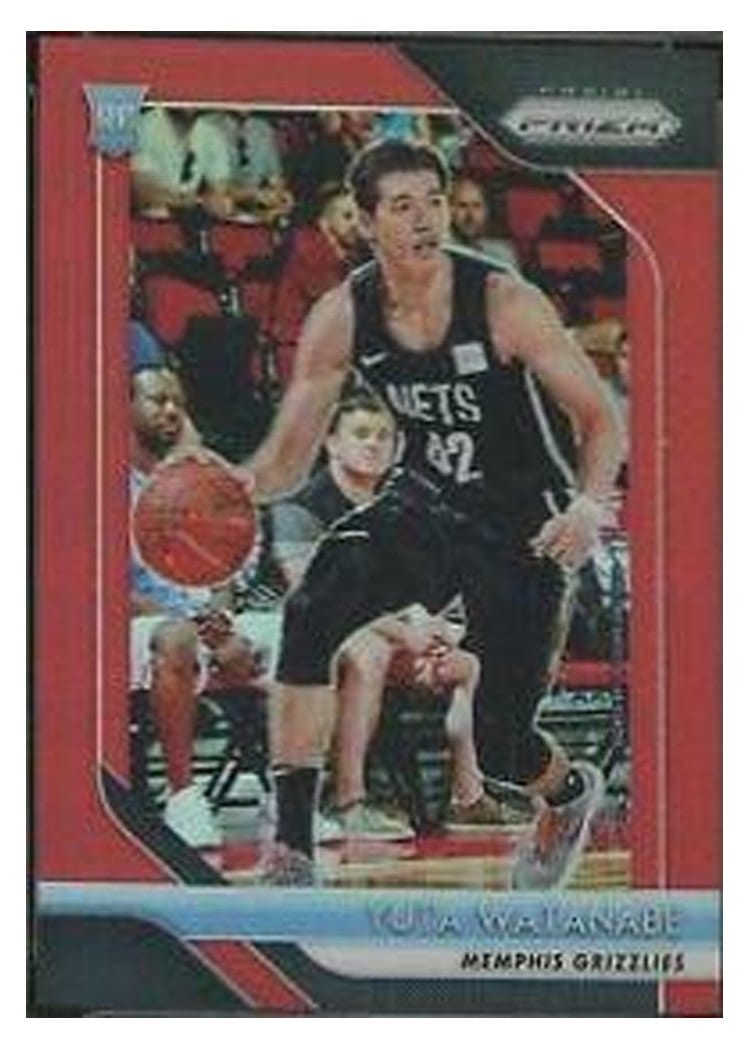 2018-19 Panini Prizm Base Set Yuta Watanabe #146 card