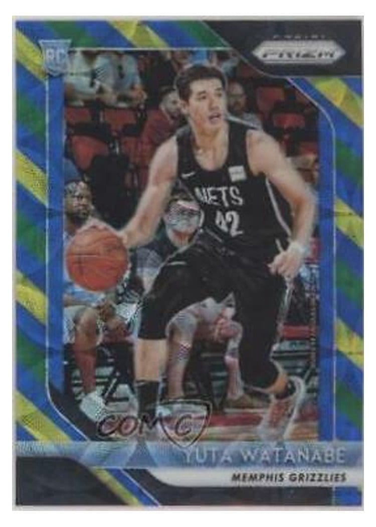 2018-19 Panini Prizm Base Set Yuta Watanabe #146 card