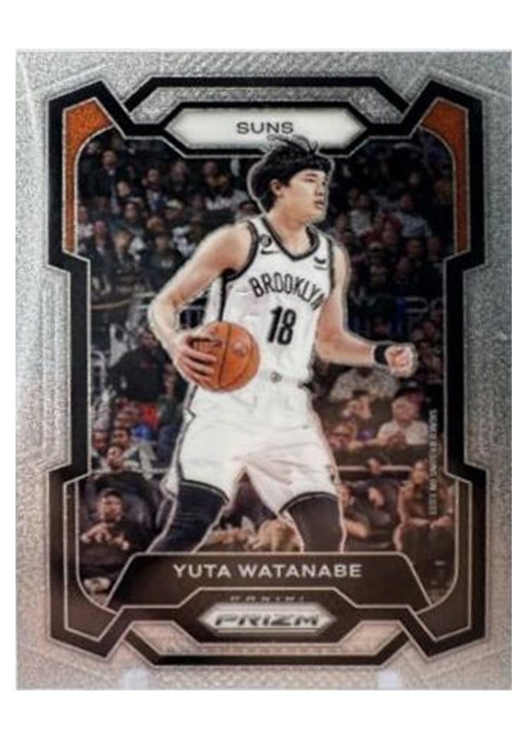 2023-24 Panini Prizm Base Set Yuta Watanabe #285 card