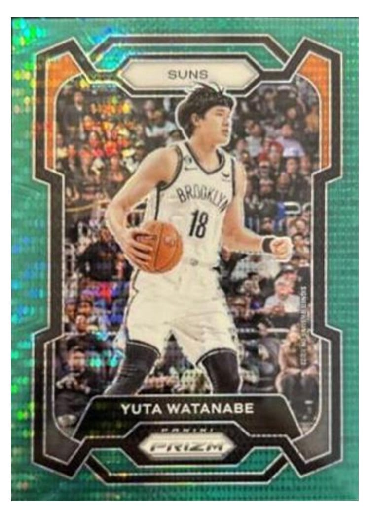2023-24 Panini Prizm Base Set Yuta Watanabe #285 card