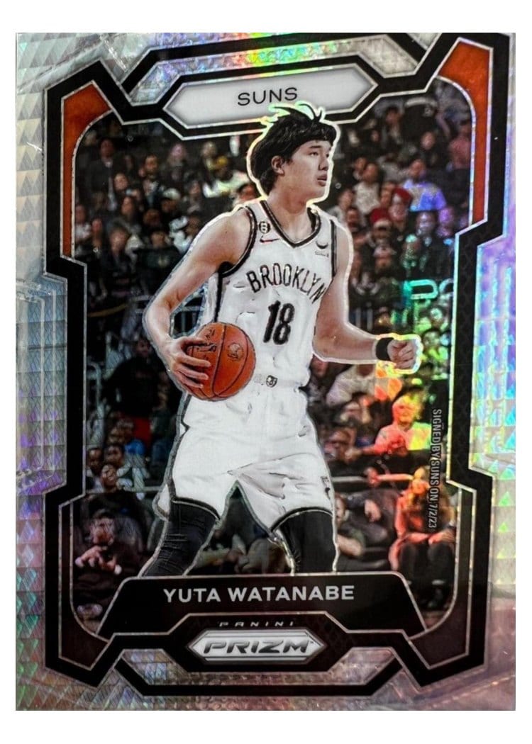 2023-24 Panini Prizm Base Set Yuta Watanabe #285 card