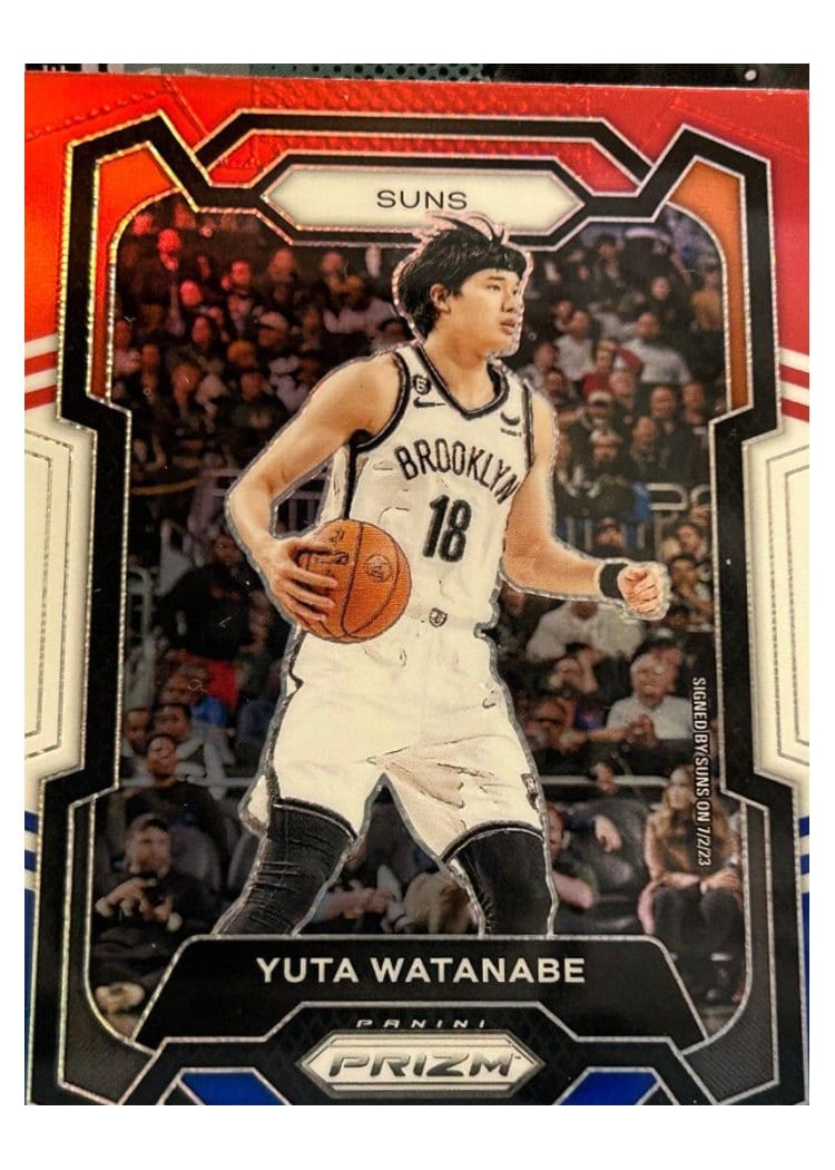 2023-24 Panini Prizm Base Set Yuta Watanabe #285 card