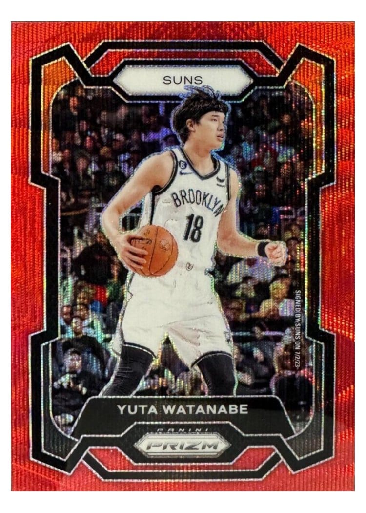2023-24 Panini Prizm Base Set Yuta Watanabe #285 card