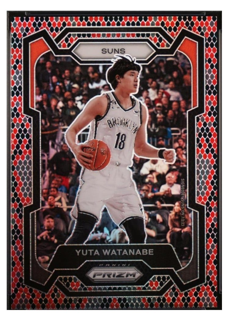 2023-24 Panini Prizm Base Set Yuta Watanabe #285 card