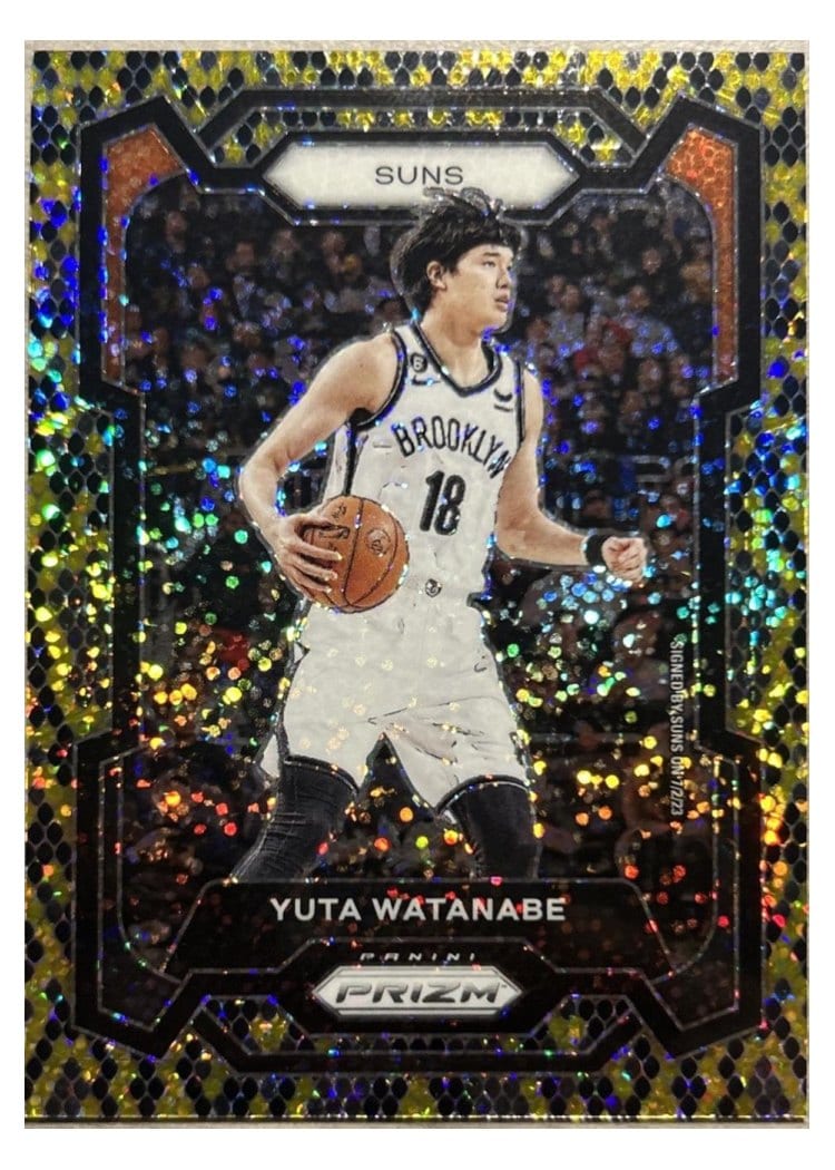 2023-24 Panini Prizm Base Set Yuta Watanabe #285 card