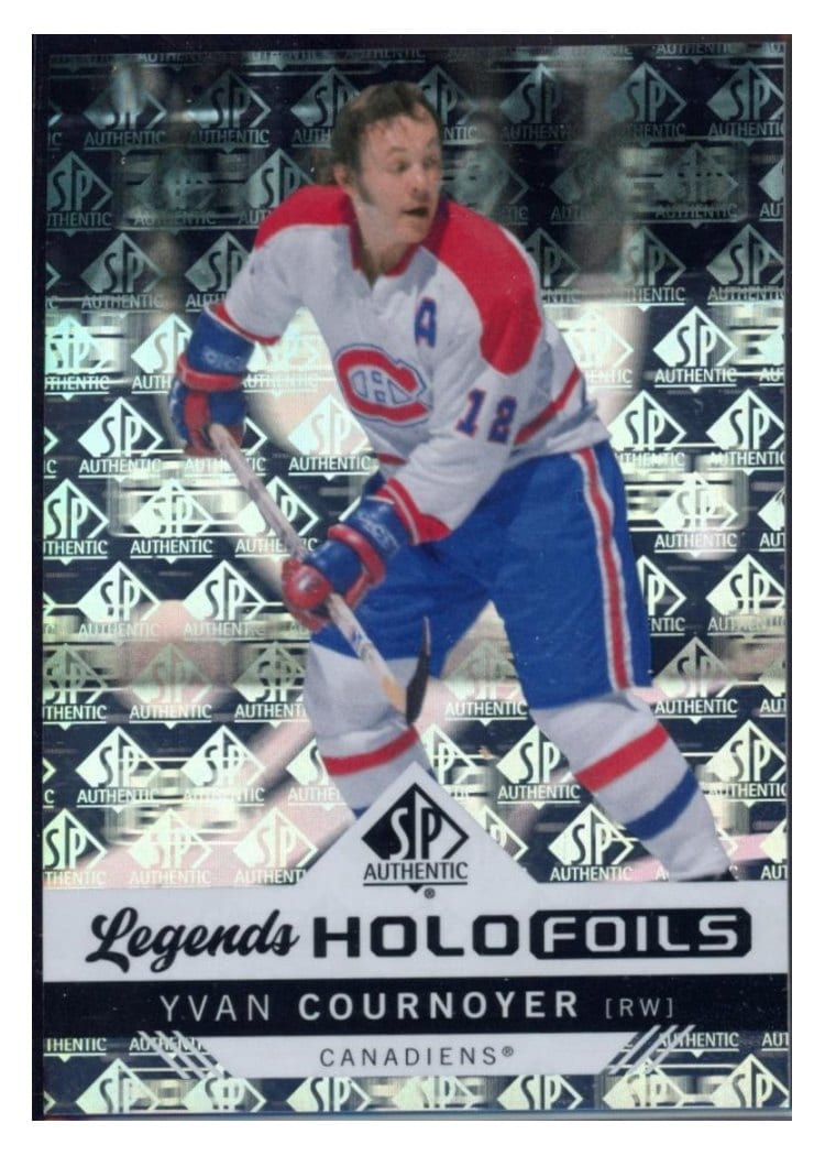 2024-25 SP Authentic Holofoil Legends Yvan Cournoyer #HFL-27