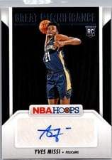 2024-25 Hoops Great SIGnificance Yves Missi #GS-YMP card