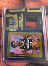 2024-25 Panini Court Kings Debut Showcase Memorabilia Yves Missi #DSM-YVM card
