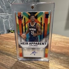 2024-25 Panini Court Kings Heir Apparent Autographs Yves Missi #HA-MIS card