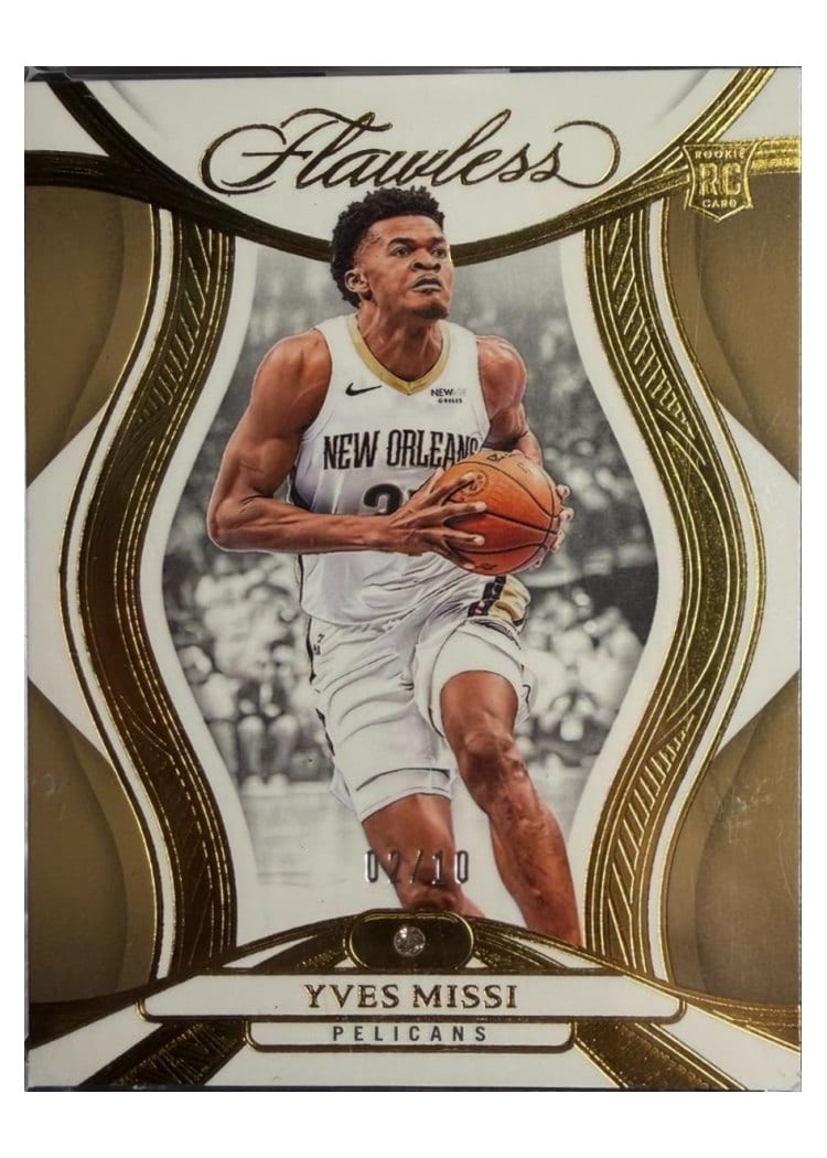 2024-25 Panini Flawless Base Gems Yves Missi #66 card