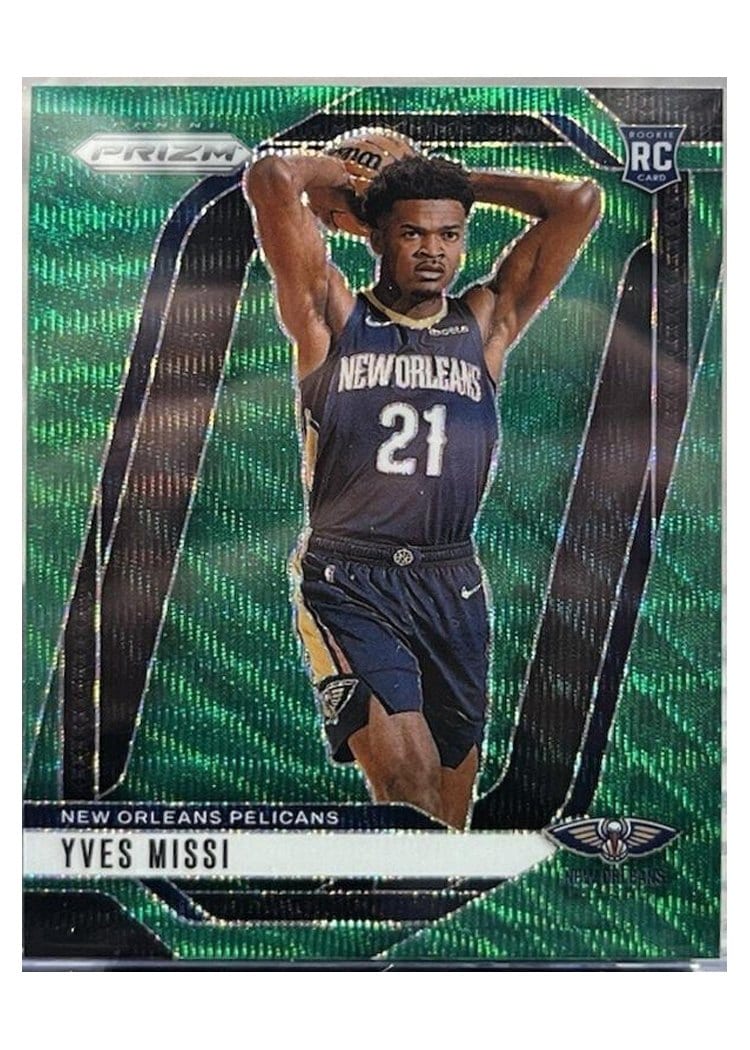 2024-25 Panini Prizm Base Set Yves Missi #233 card