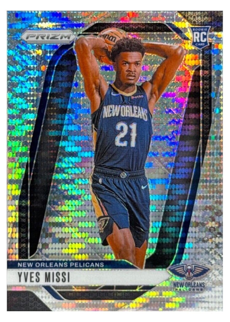 2024-25 Panini Prizm Base Set Yves Missi #233 card