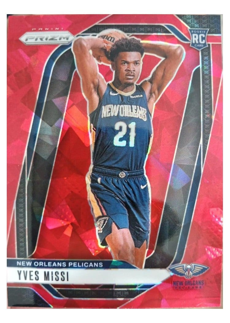 2024-25 Panini Prizm Base Set Yves Missi #233 card