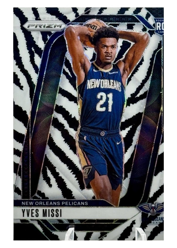 2024-25 Panini Prizm Base Set Yves Missi #233 card